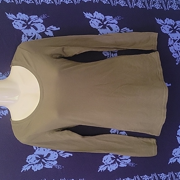 No boundaries army green long sleeve shirt - Picture 1 of 6